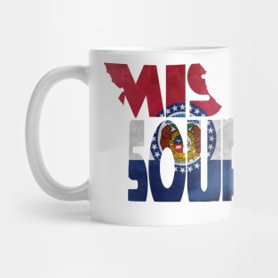 Missouri Typo Map Mug